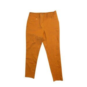 Chico's Size 8 (1) Brown STRETCH So Slimming Knit Pants